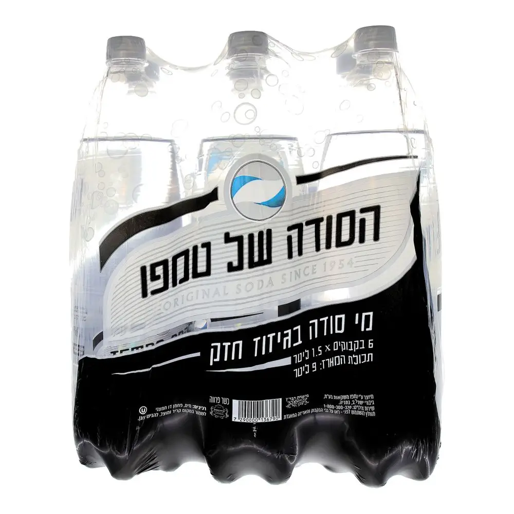 סודה טמפו 1.5X6ליטר