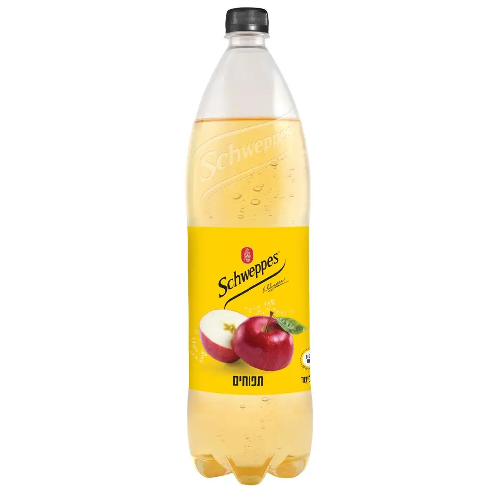 שוופס מוגז פירות תפוחים 1.5 ליטר