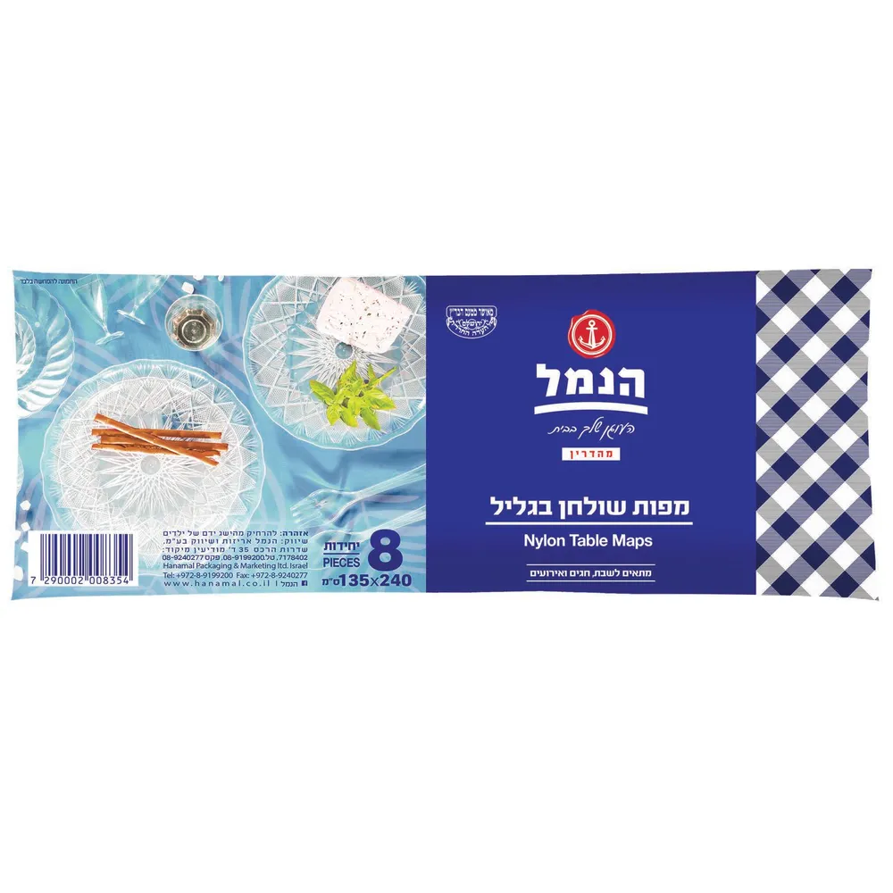 מפת מגן הנמל לשולחן 8 יחידות