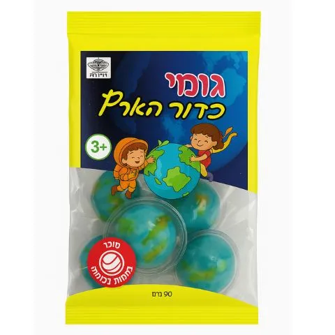 גומי כדור הארץ 90 גרם