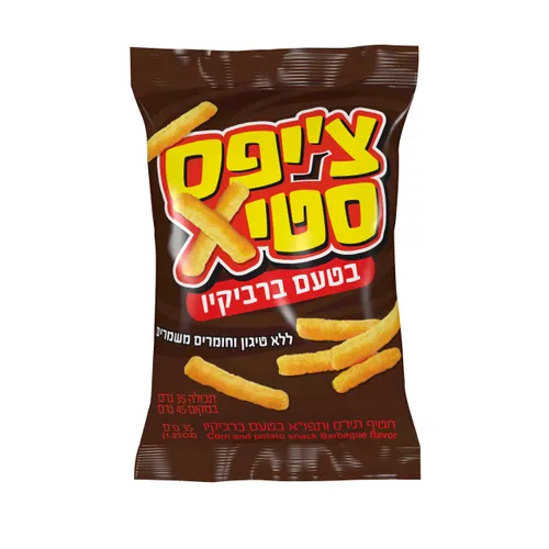 צ'יפס סטיקס בטעם ברבקיו 35 גר
